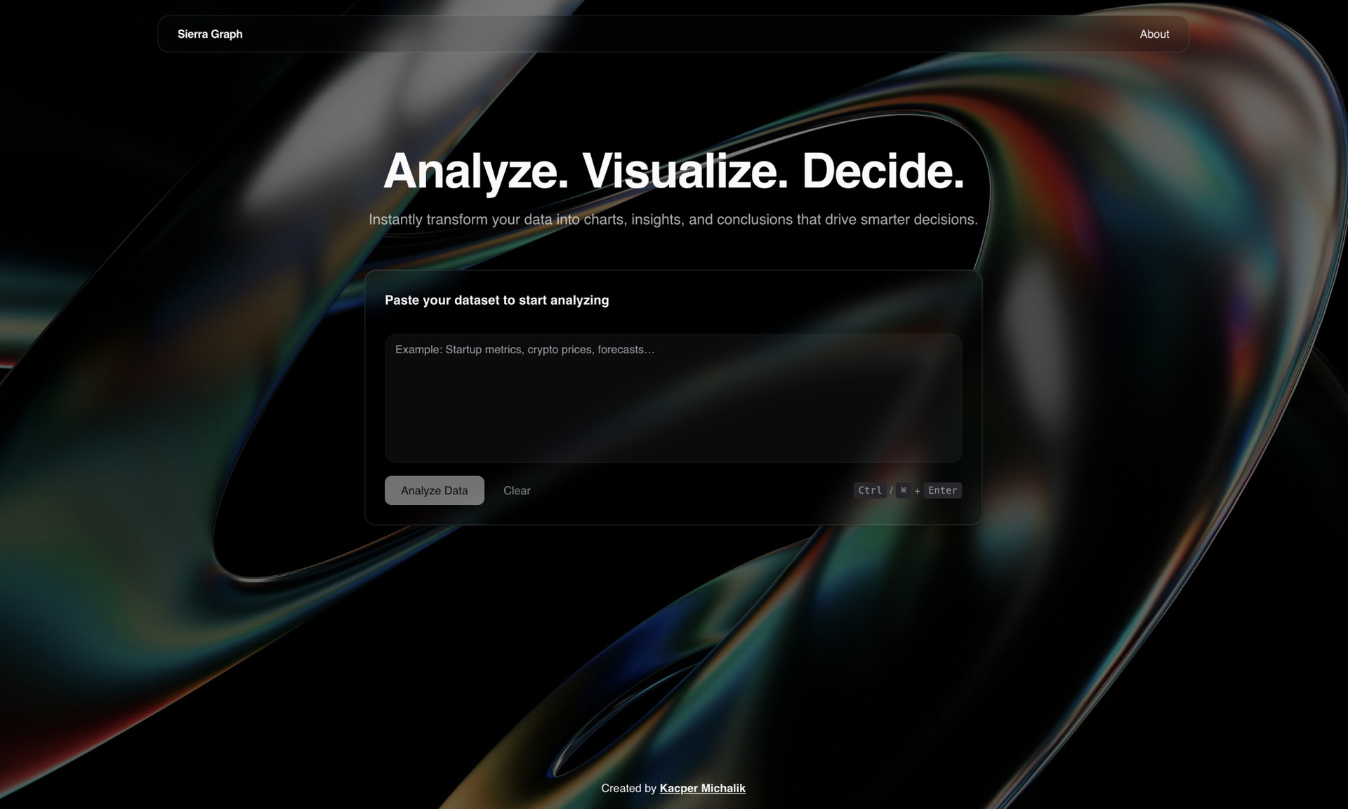 kacper michalik : Sierra Graph